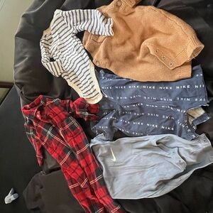 Nike Blue and Gray Bodysuit for Effortless Style